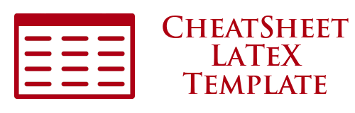 CheatSheet LaTeX Template