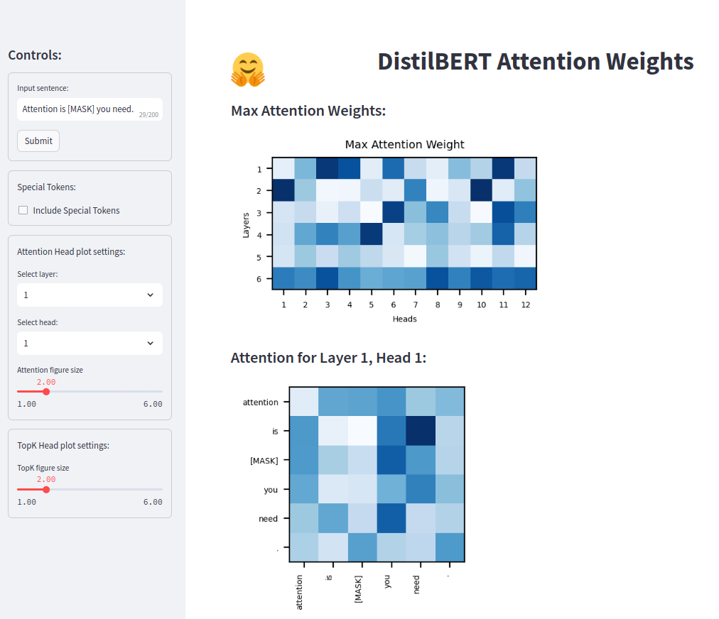 BERT Attention Visualization