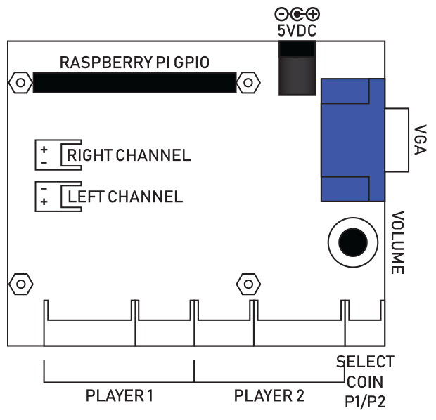 insert a coin pinout