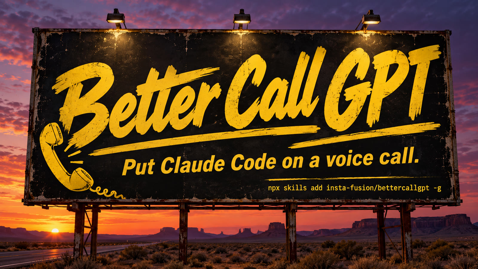 Better Call GPT: put Claude Code on a voice call