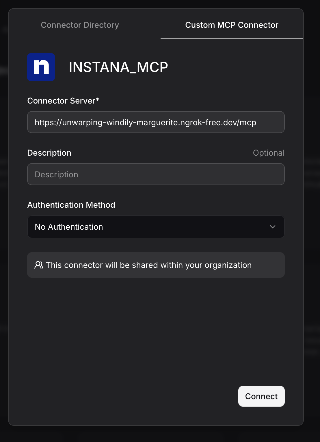 Custom Connector