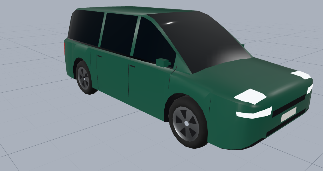 Green SUV