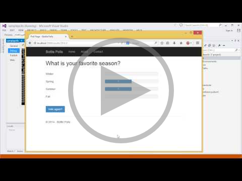 Bottle and Azure Table Storage on Azure video