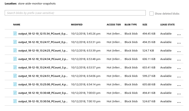 Uploading snapshots to cloud