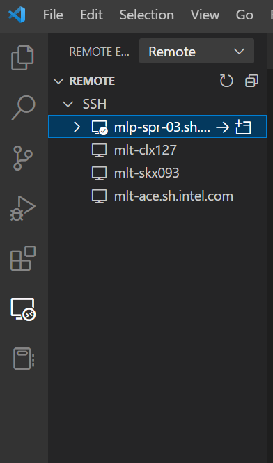 VS Code connects to a remote Linux server