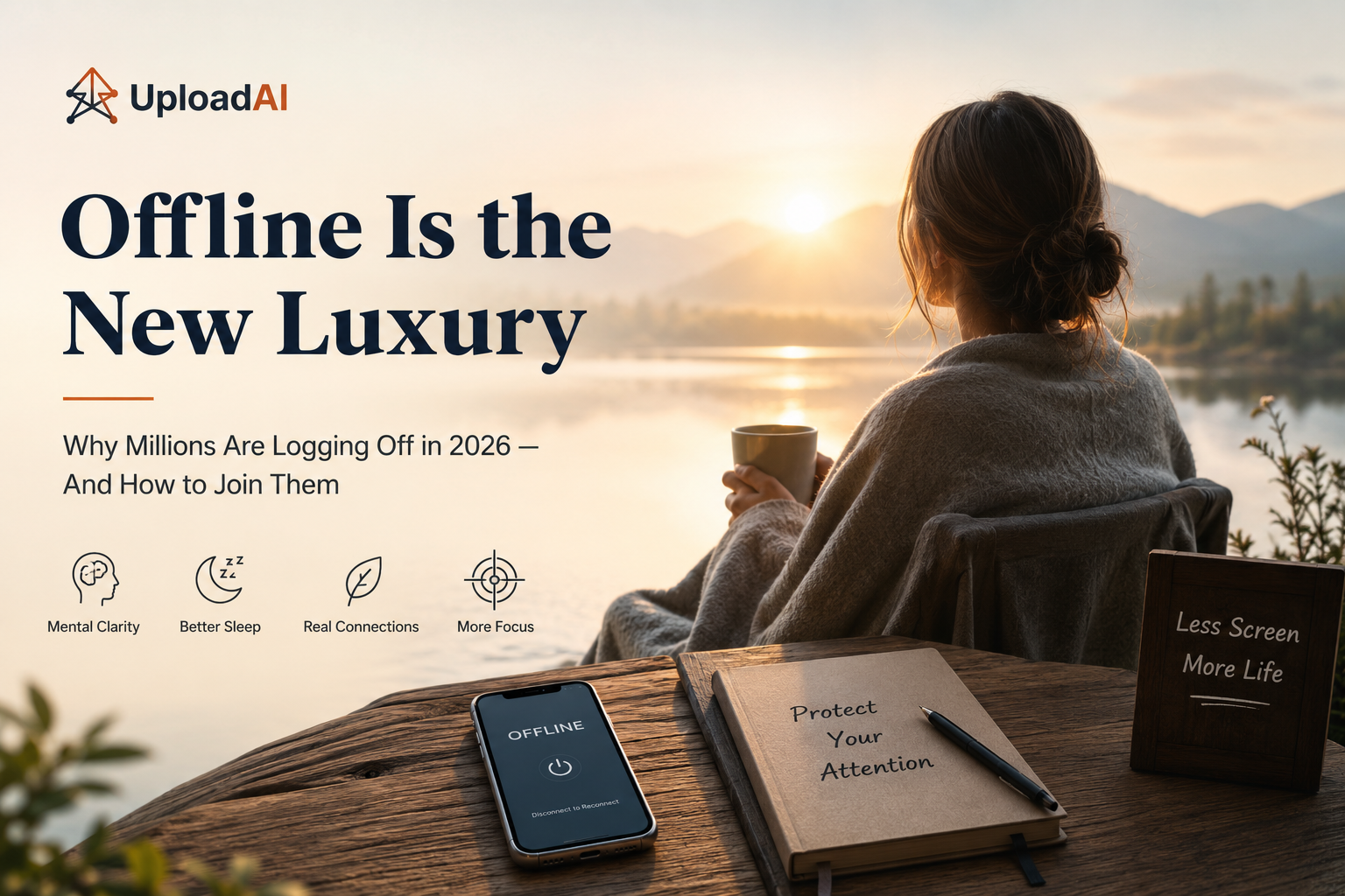 Offline Is the New Luxury: Why Millions Are Logging Off in 2026 — And How to Join Them