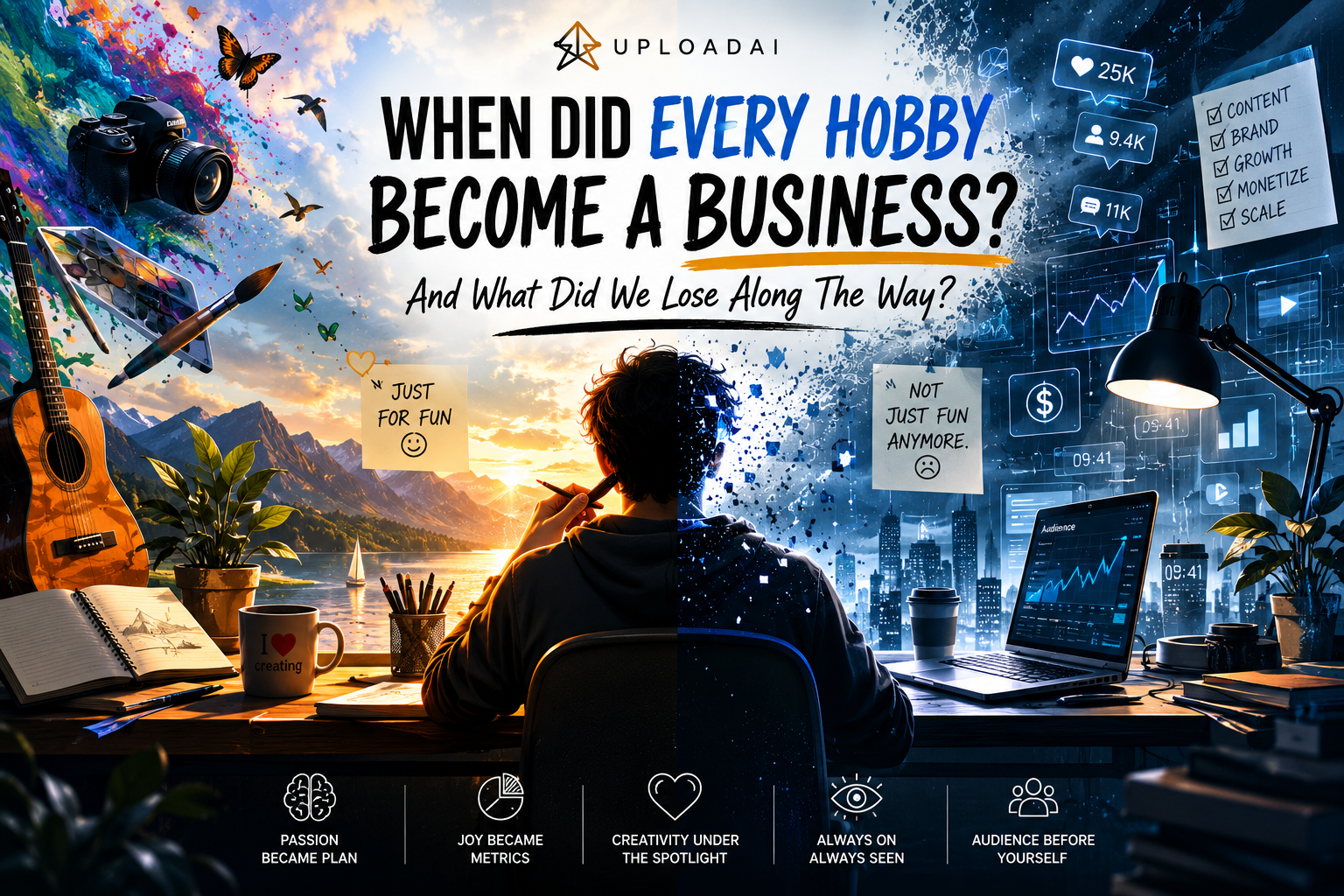 When Did Every Hobby Become A Business? - And What Did We Lose Along The Way?