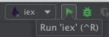 Run Elixir Mix Run Configuration Run