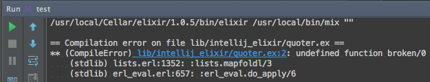 Clickable Error Link Error link