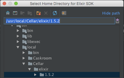 Elixir SDK Home Directory Elixir SDK Home Directory