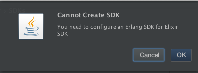 Cannot Create SDK Cannot Create SDK