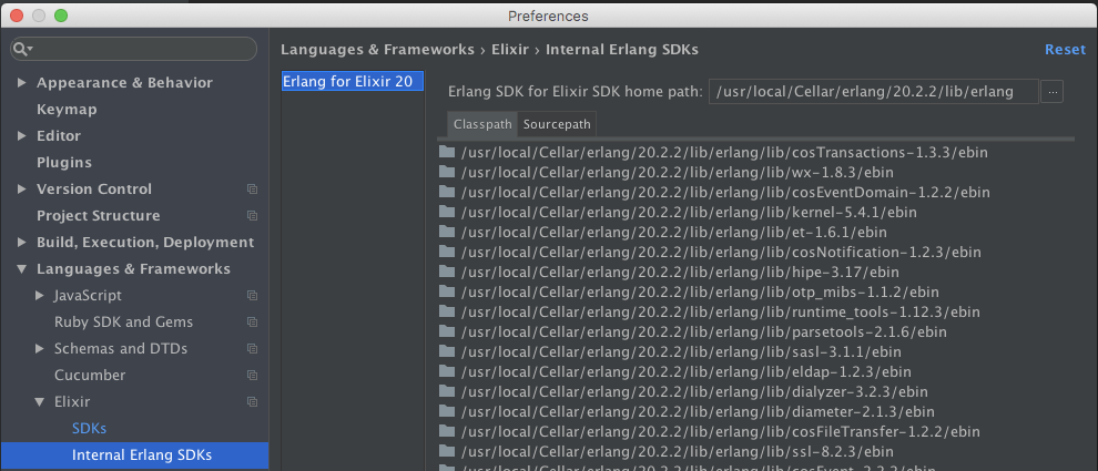 Internal Erlang SDK Internal Erlang SDK