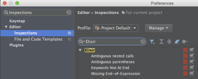 Elixir Inspections Elixir Inspections