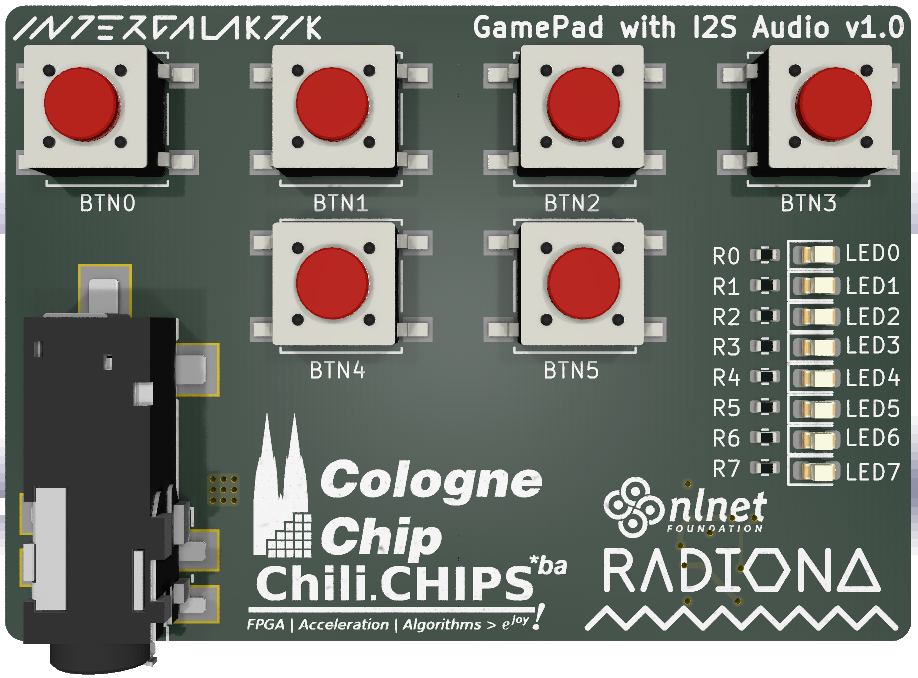 GamePad I2S Audio, from the project README