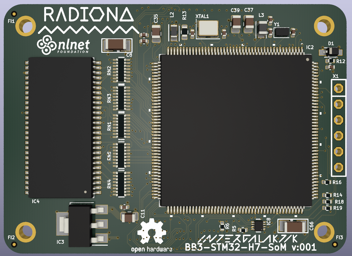 Envox master MCU module, from the project README