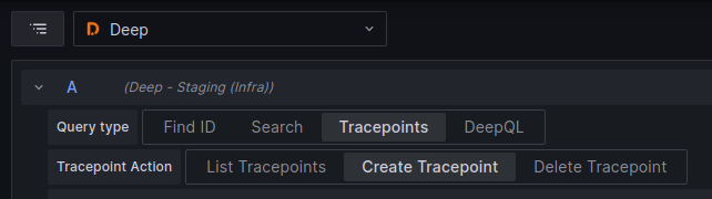 Create Tracepoint