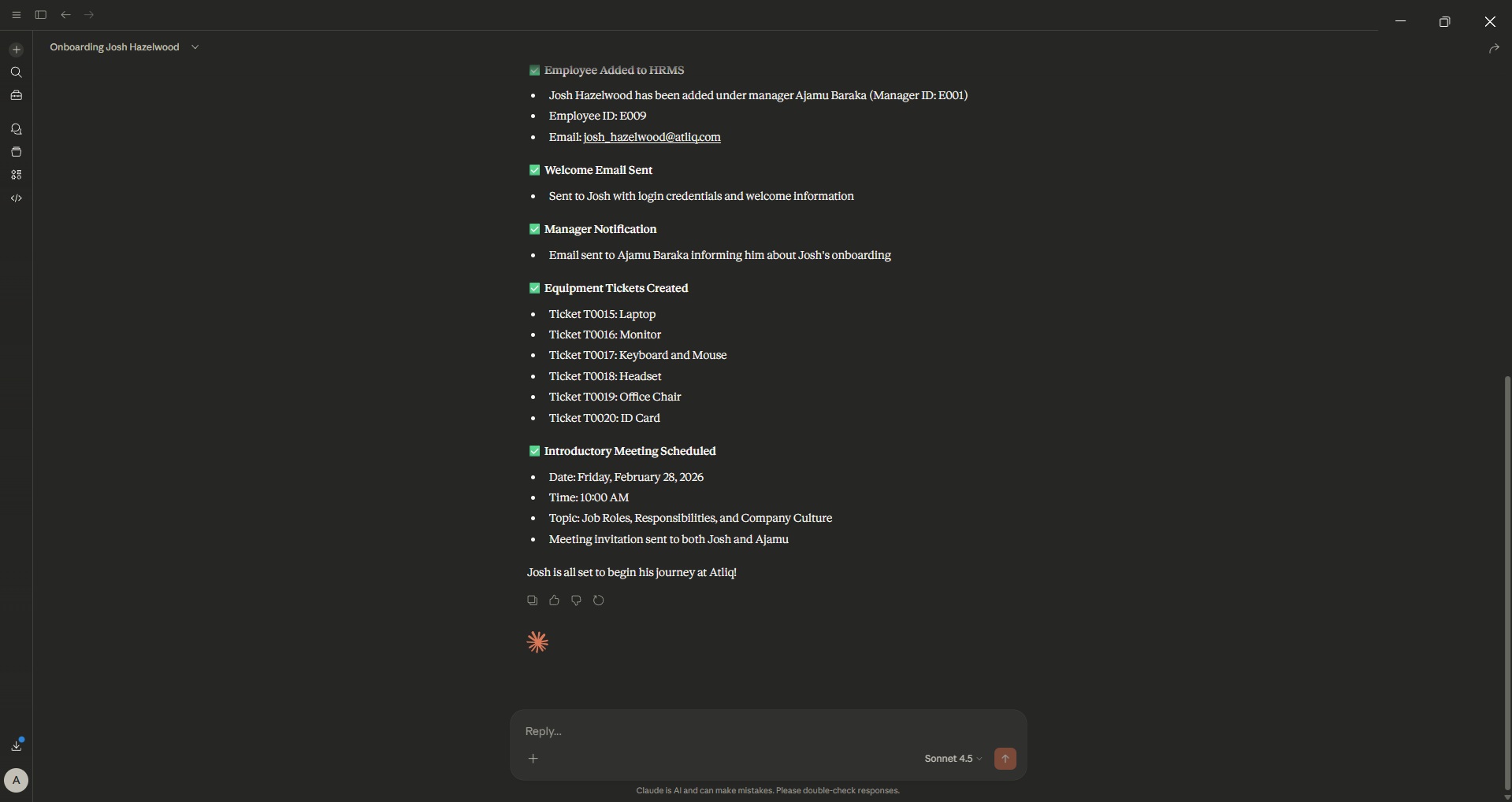 Onboarding Complete