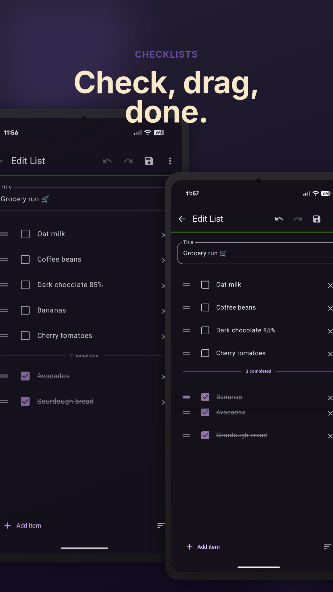 Screenshot 3 of Simple Notes Sync — opens full size