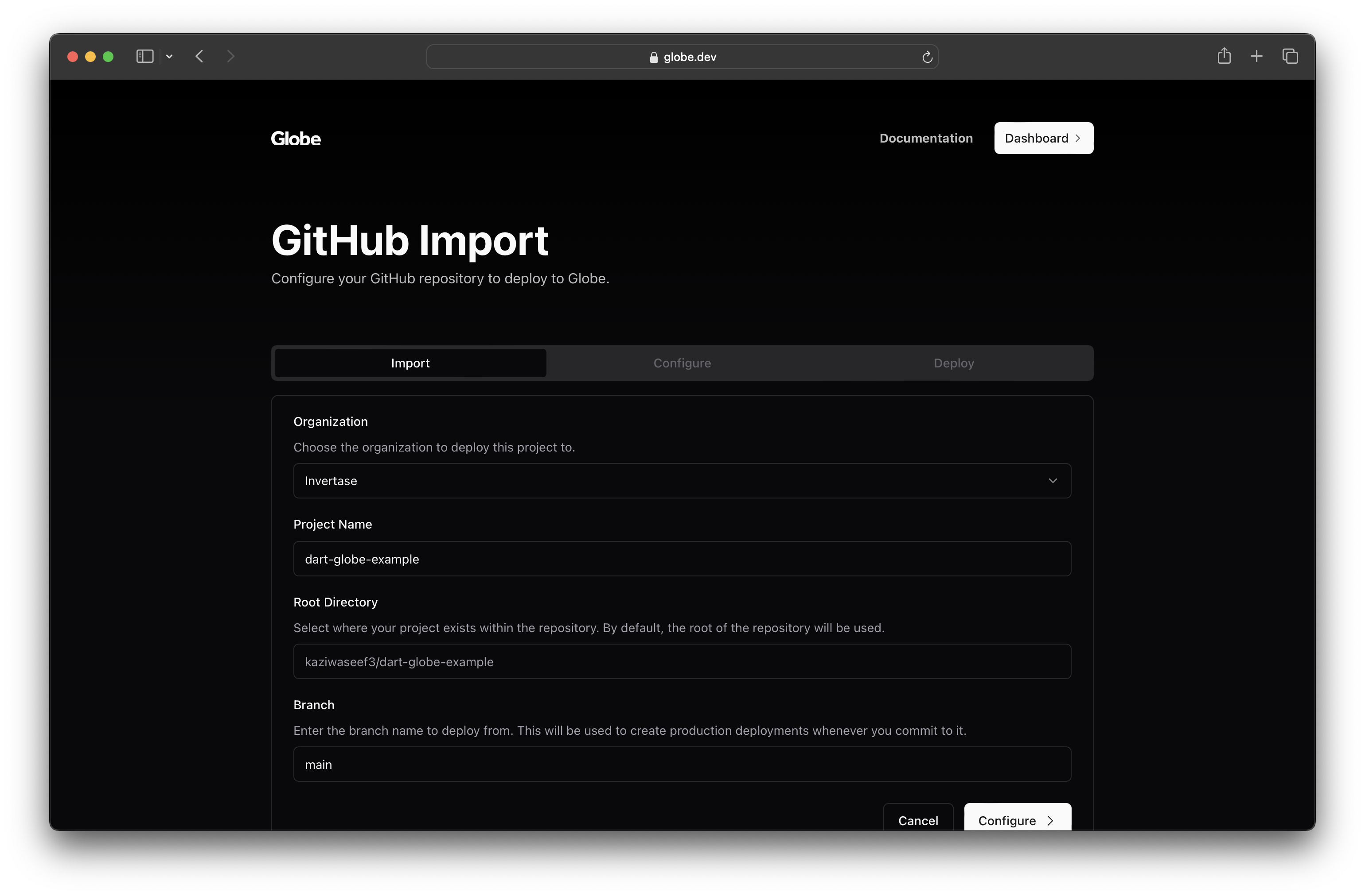Github Import