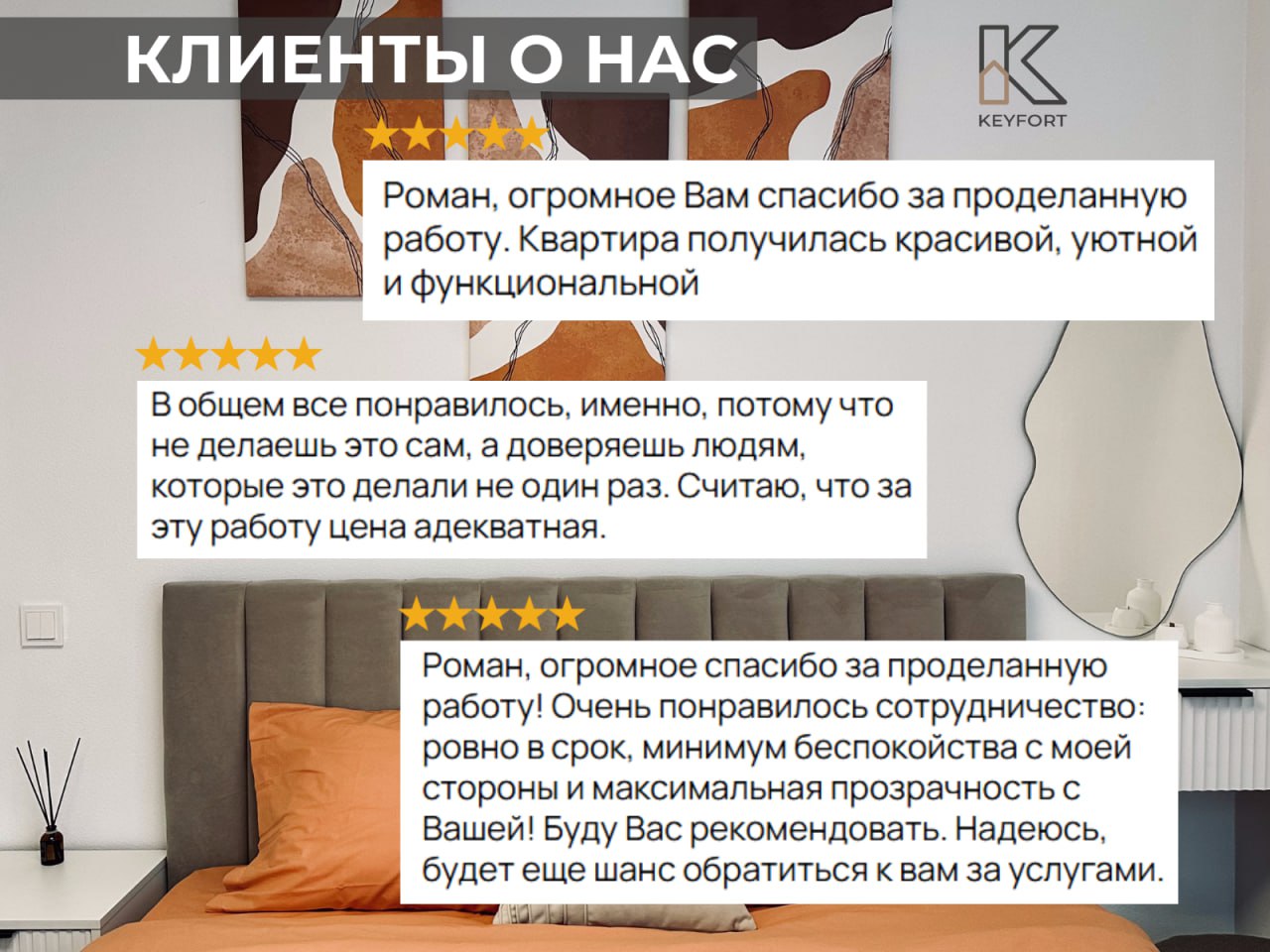 [Отзывы довольных клиентов]