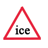 Ice warning