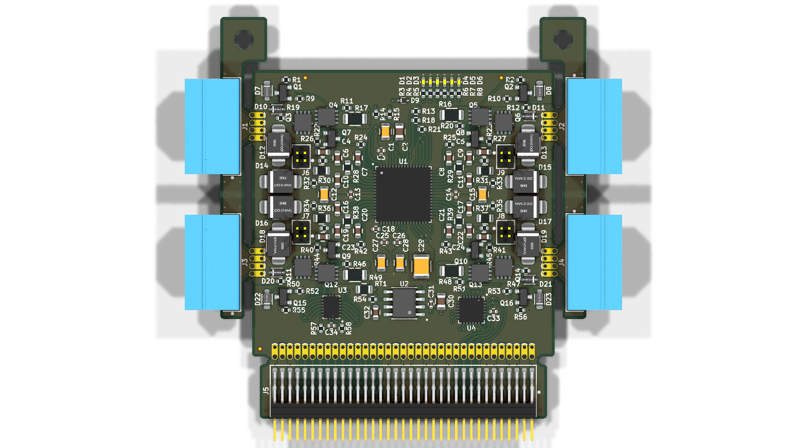 Minimal AD74416H, from the project README