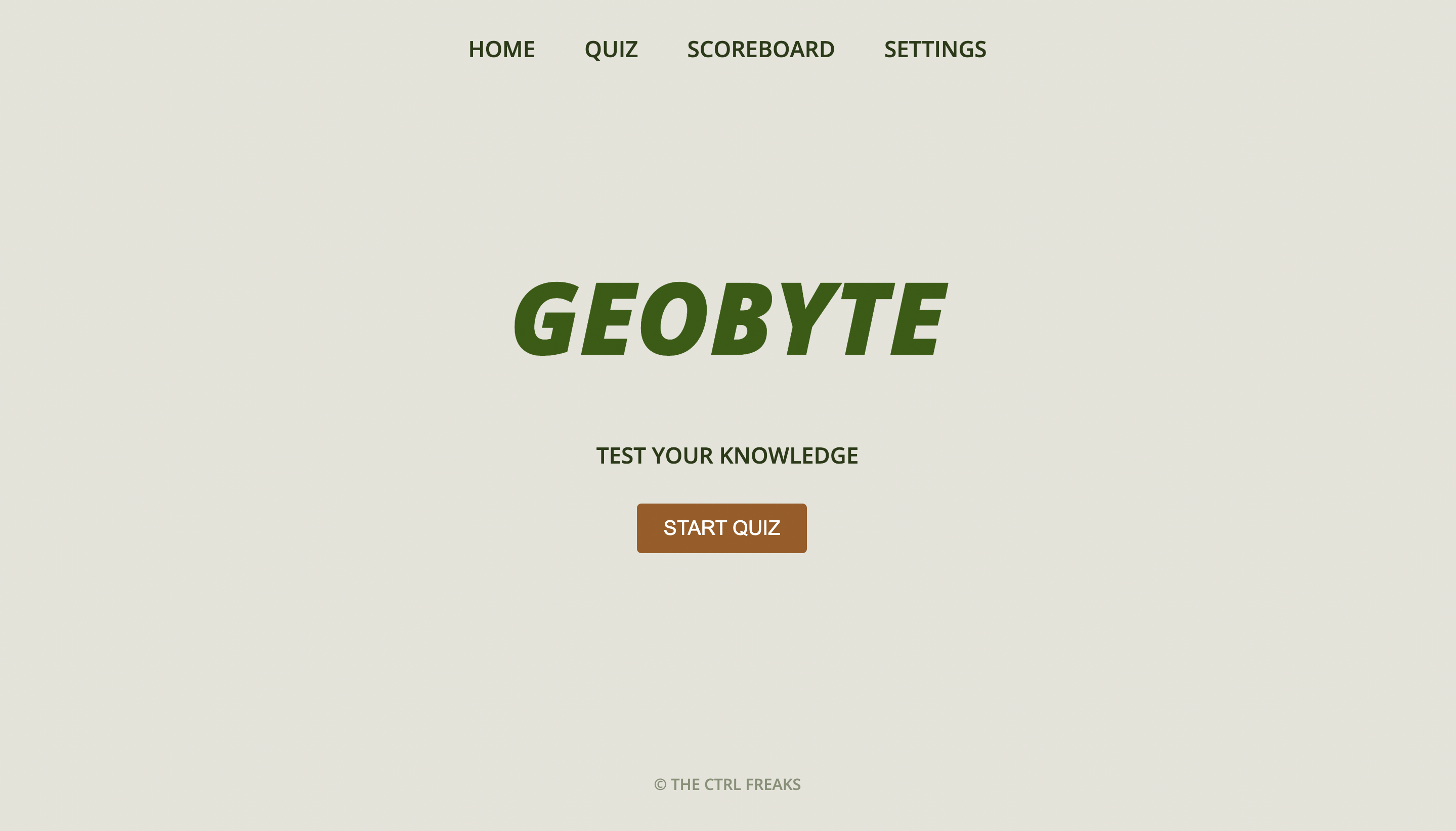 Geobyte Store GitHub - samin1001/Geography-Quiz-Web-App
