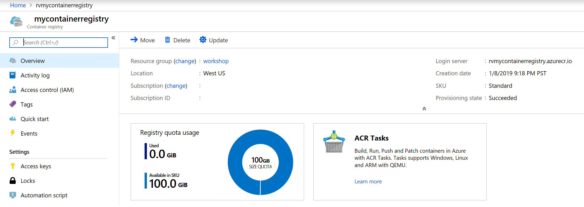 Registry Overview