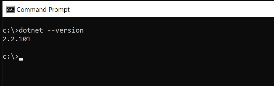 Dotnet Version