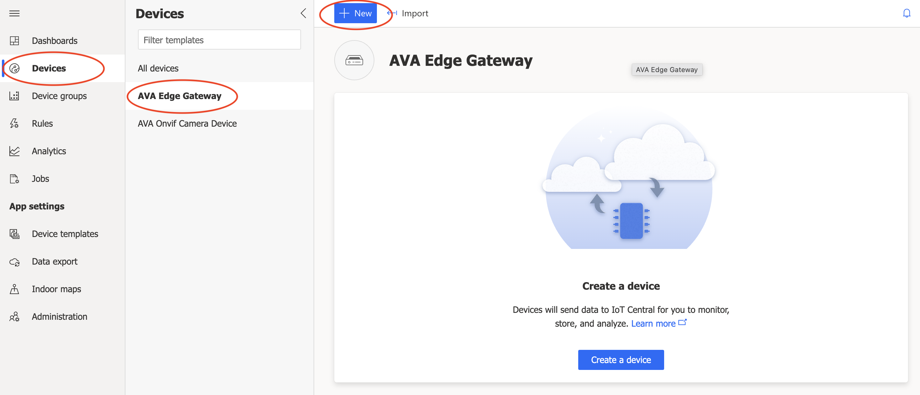 Add New Gateway Device