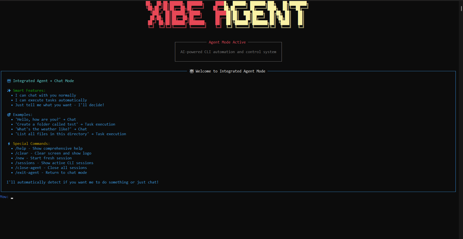 XIBE Agent Mode