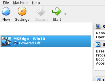 Select vm