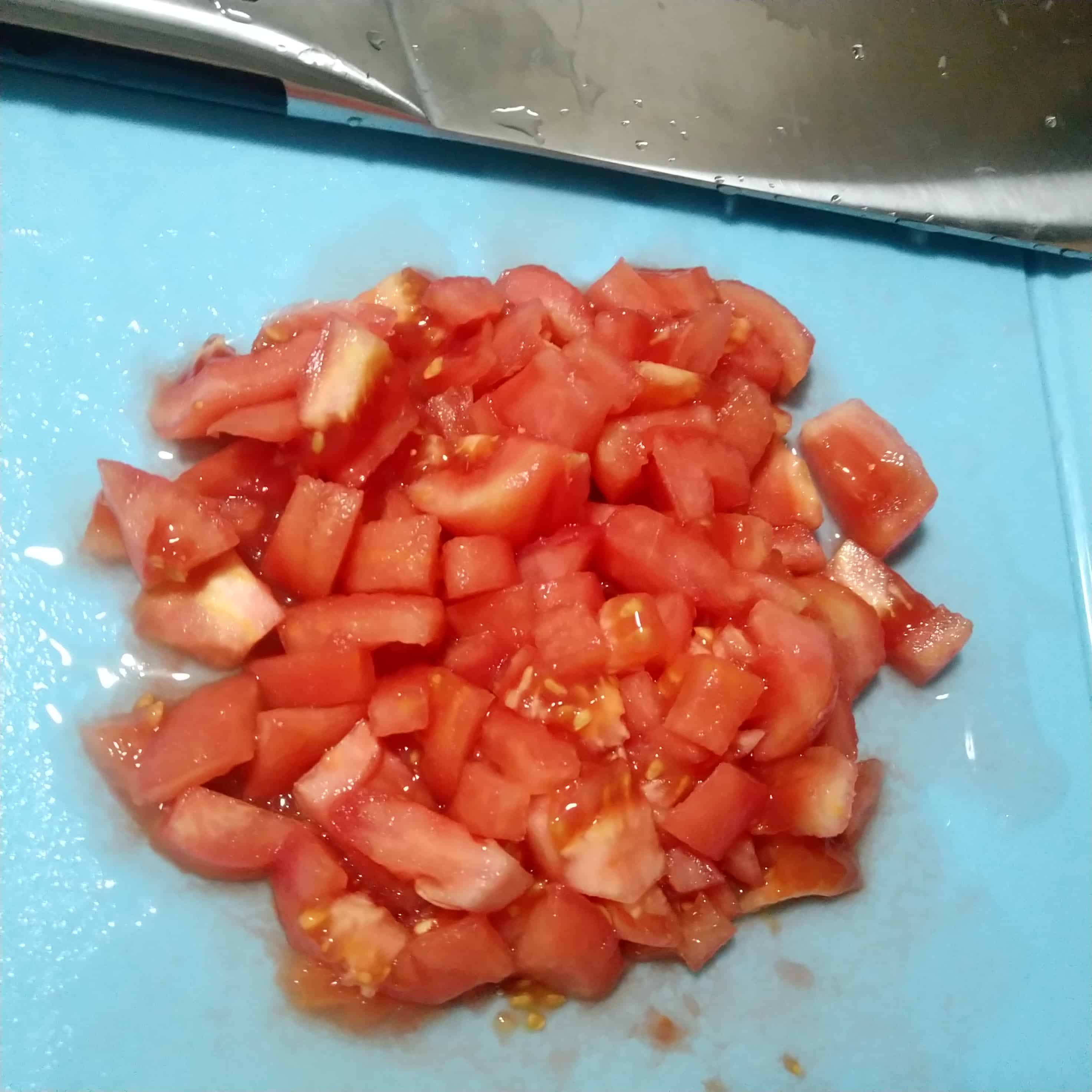 番茄切丁