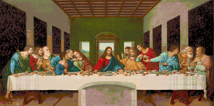 Last Supper output image