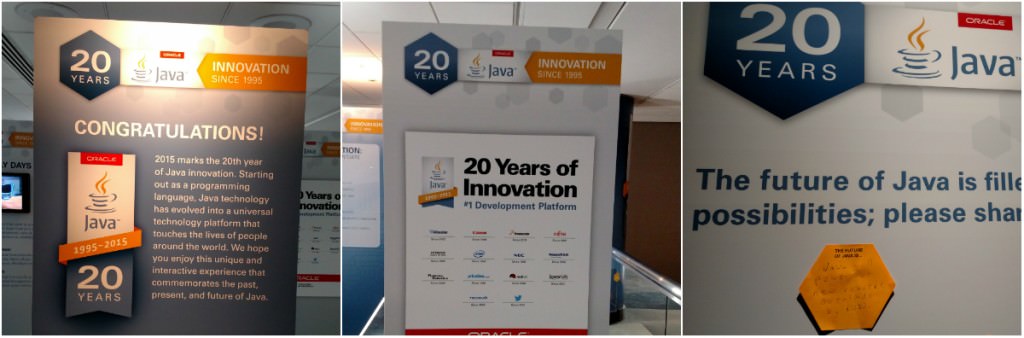 Java 20 Year Exhibit