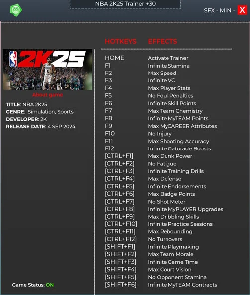 GitHub - iQaqopavVoponar/NBA-2K25-Trainer: Download NBA 2K25 Trainer ...