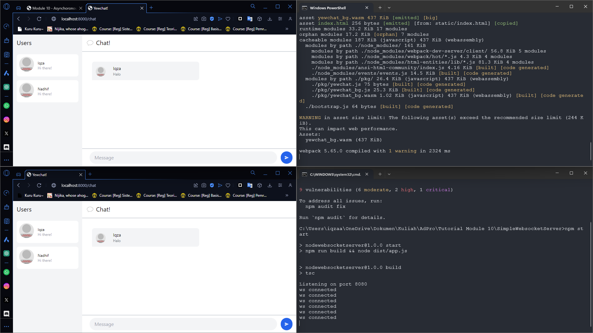 GitHub - iqzaardiansyah/YewChat