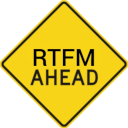RTFM AHEAD