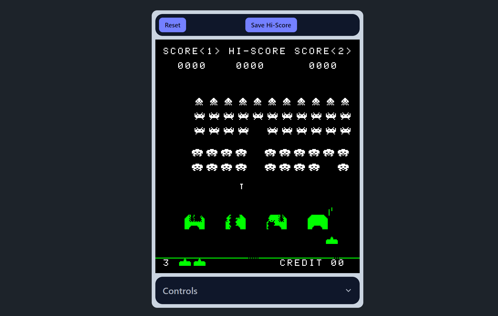 Emulator Screen