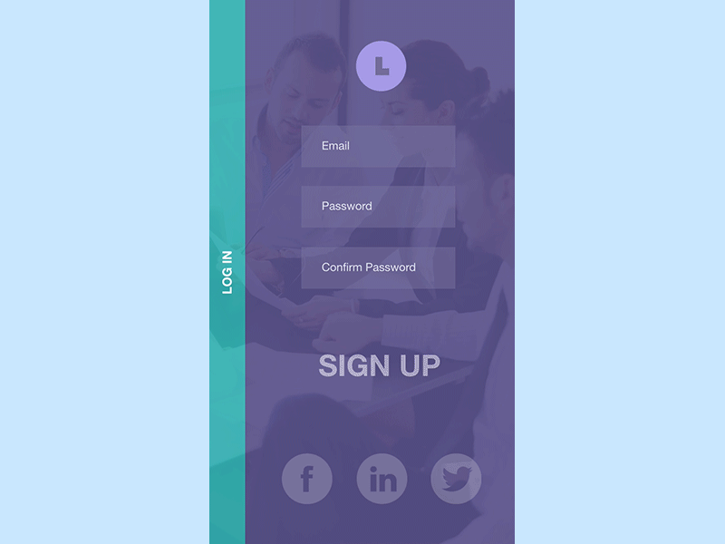 The Android Arsenal - Layouts - Interactive Signin/Signup 