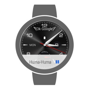 Android Wear watch face