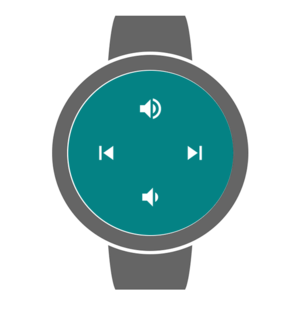 Android Wear controls