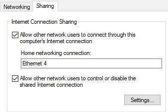 ethernetsharing