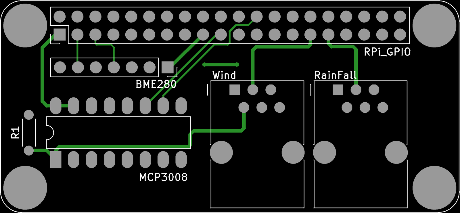 Pi zero weather hat circuit, from the project README