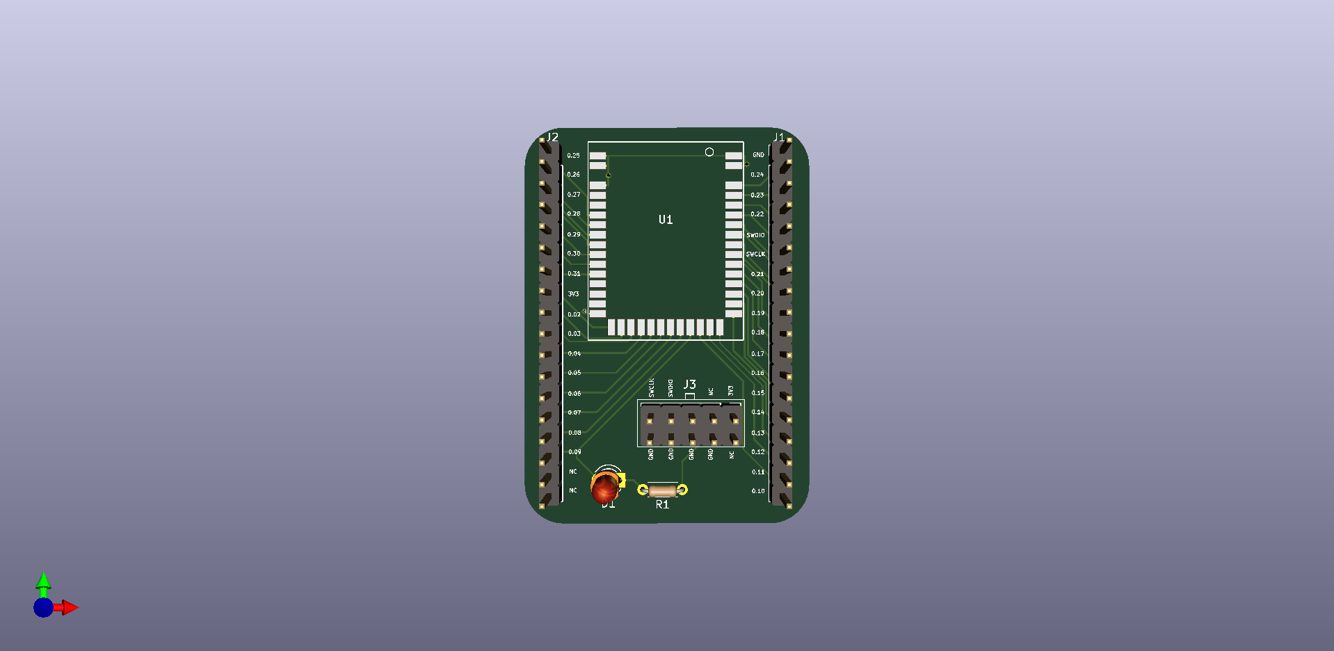 PCB front side