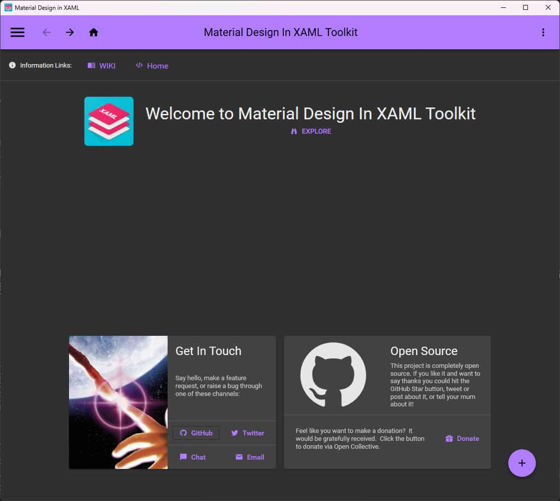 Material Design Xaml ToolKit开源控件库的导入