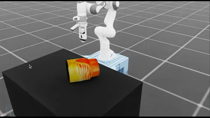 Robot performing an ultrasound liver scan