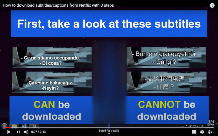 extract subtitles vlc player