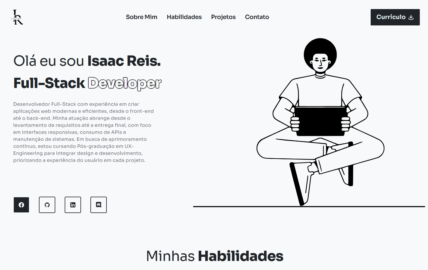 Imagem do projeto Portfólio Pessoal Anterior