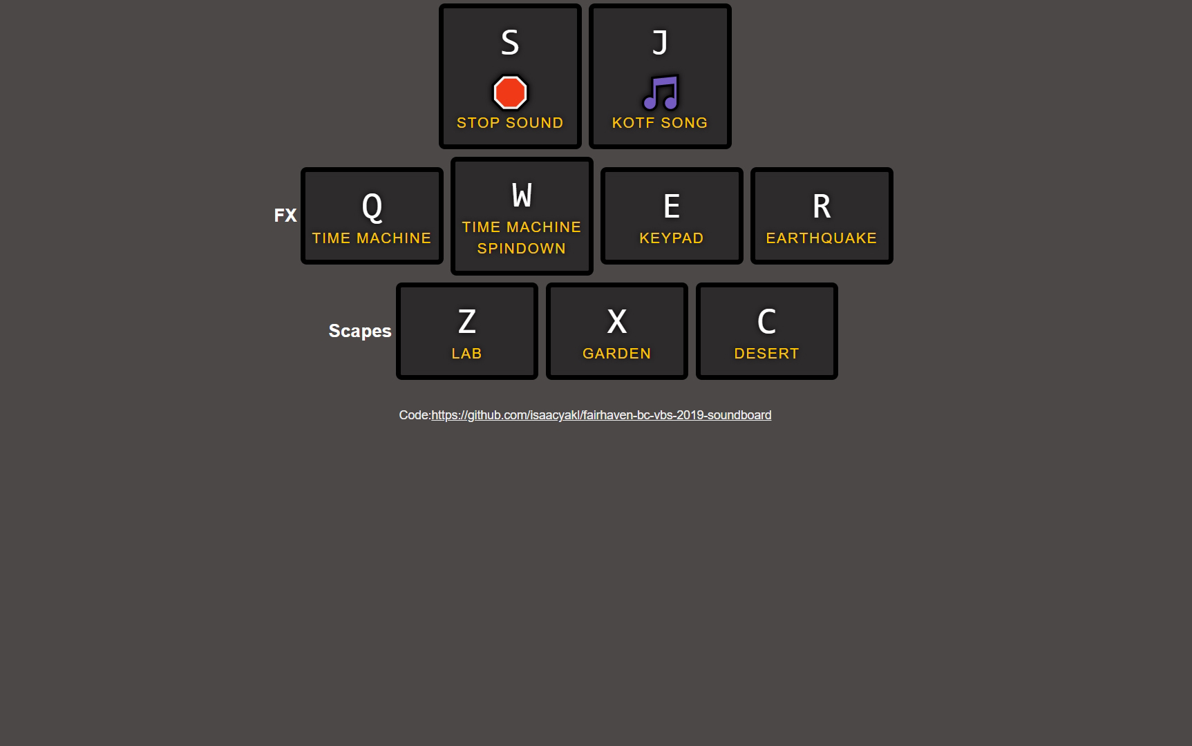 Soundboard Screenshot